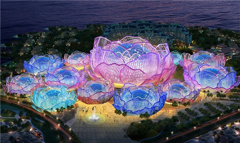Led transparent screen